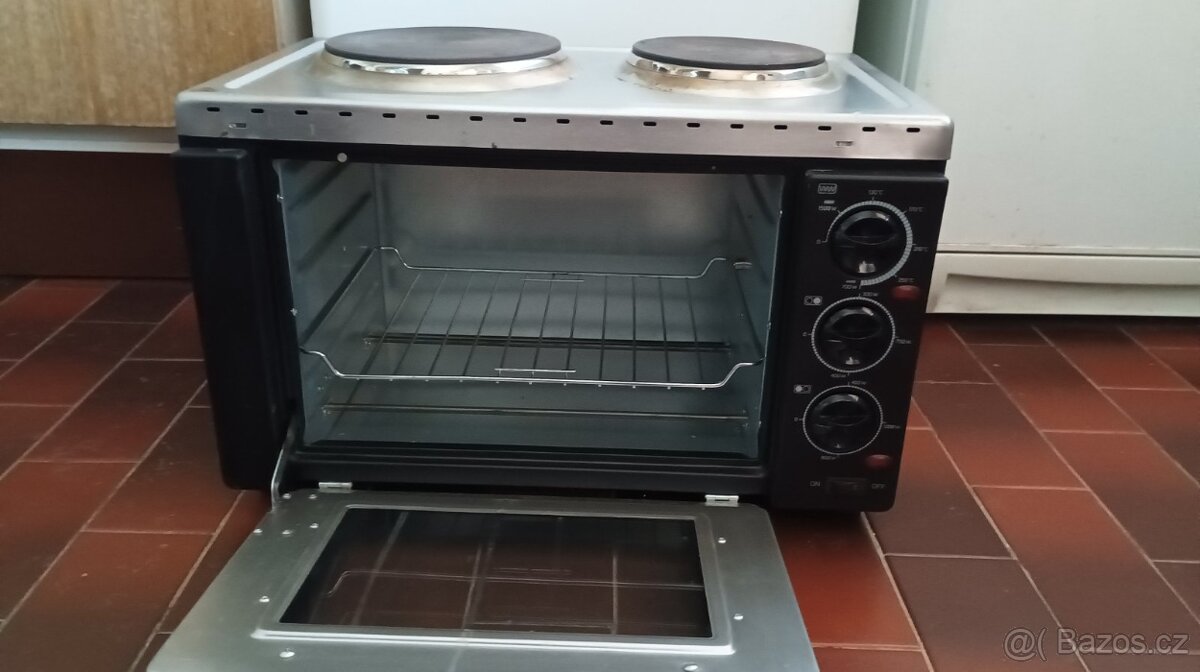 Elektrická trouba s plotýnkami - 2