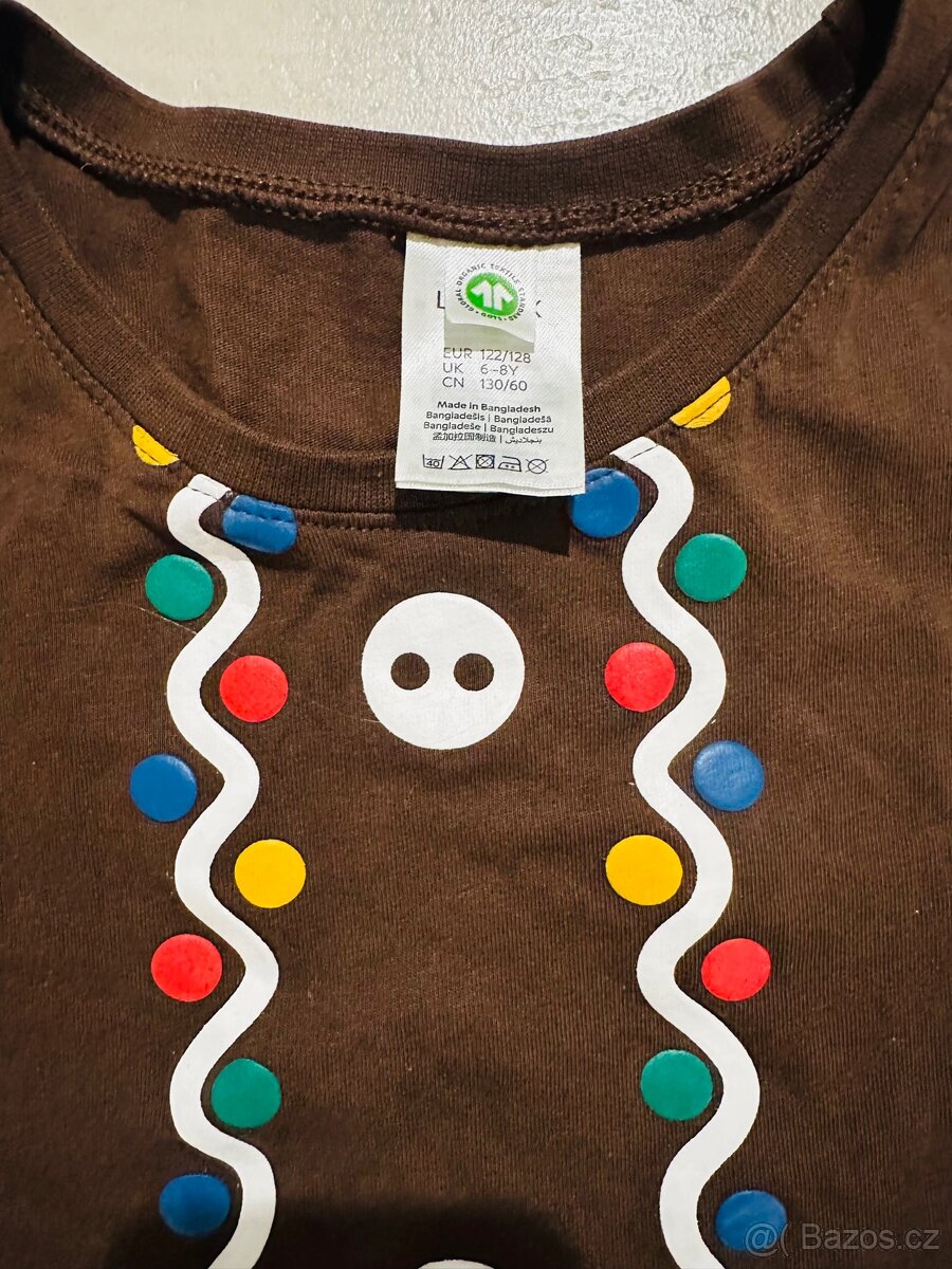 Lindex perníčkové šaty s šátkem 122/128 - 2