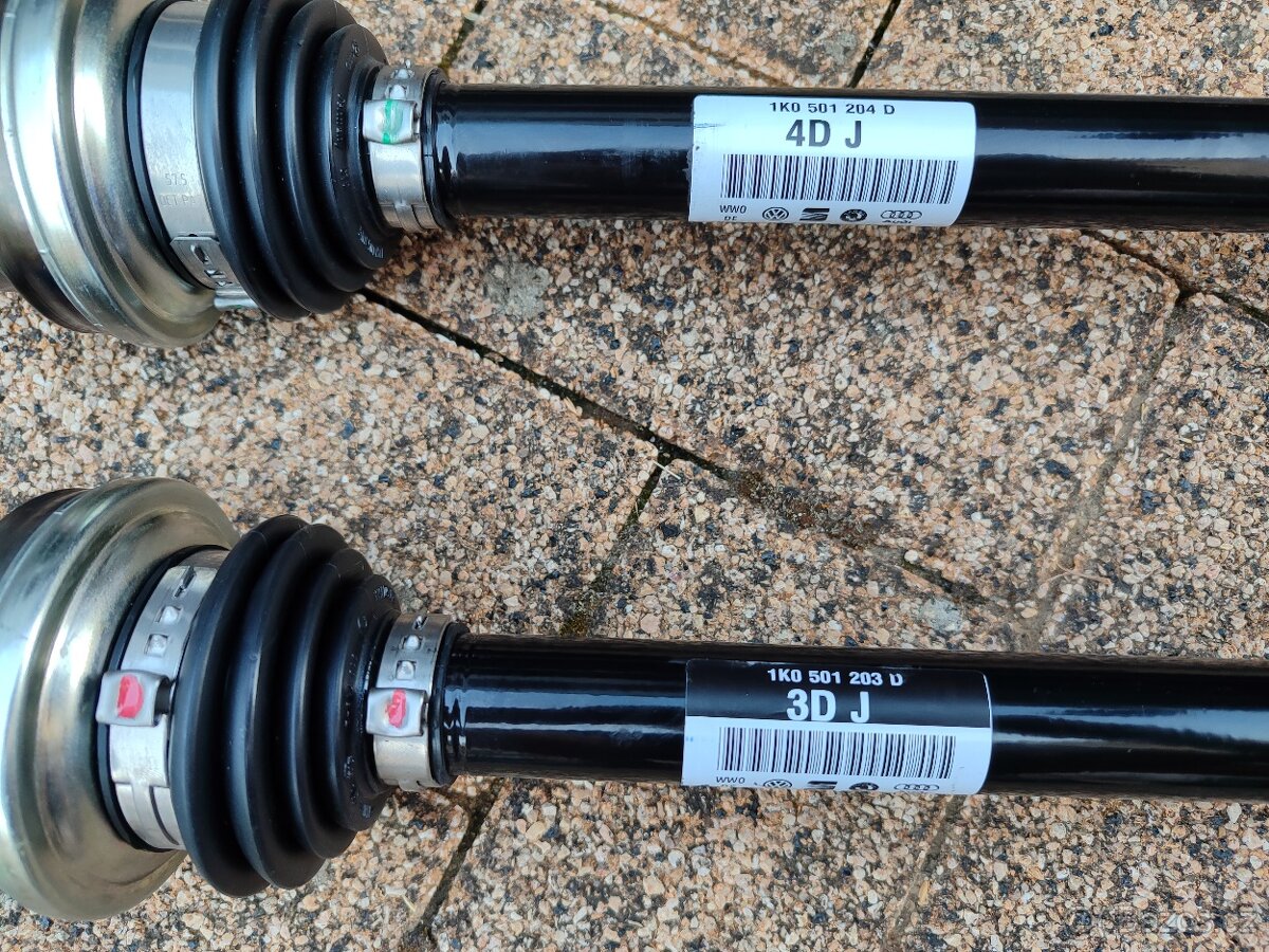 Nové zadní poloosy pro Volkswagen Group vozidla 4x4 - 2