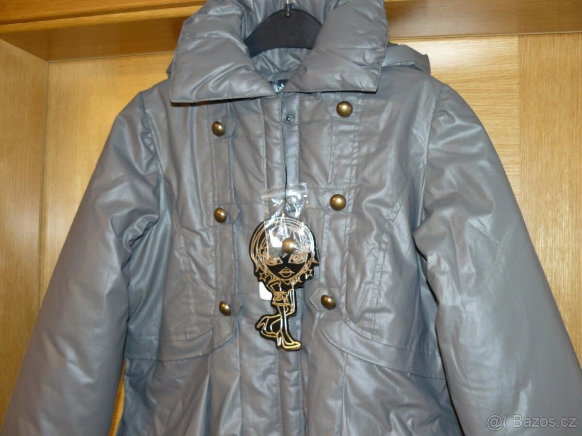 Nová dívčí zimní bunda REVER, vel. 158-164 - 2