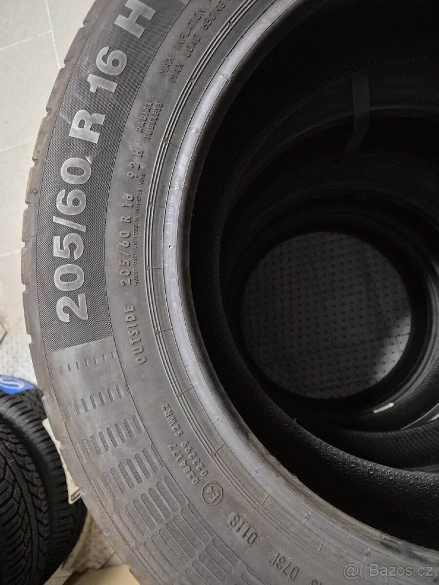 140. Letní pneumatiky Continental 205/60/16 - 2