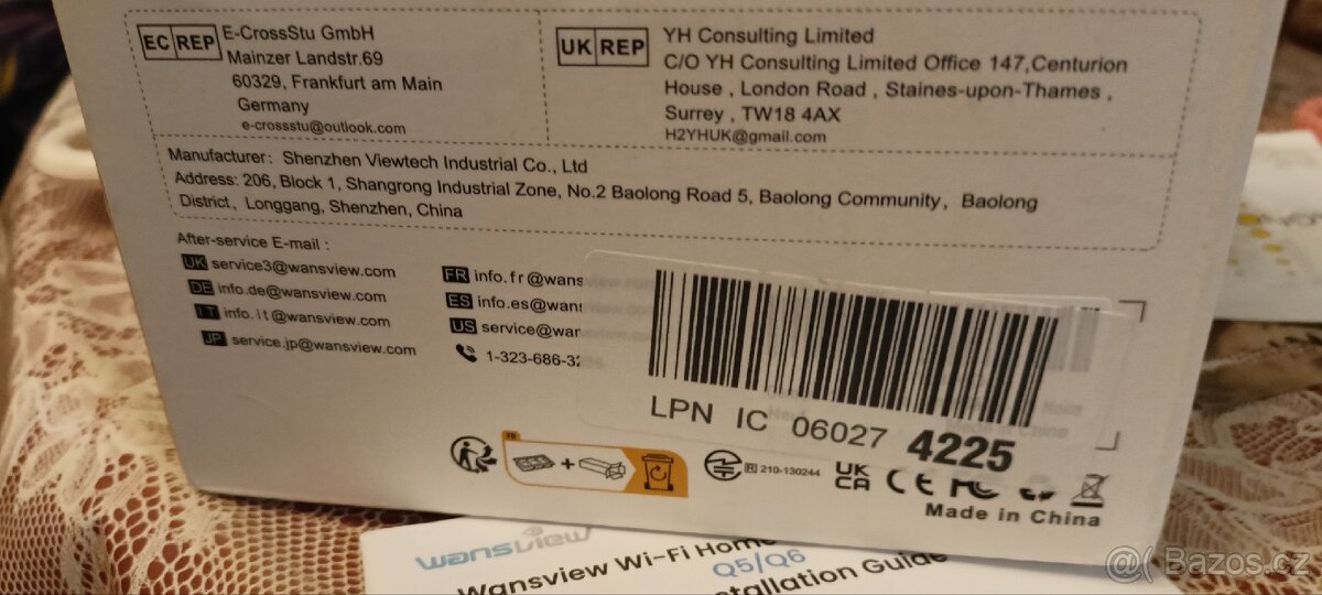 Bezpečnostní WiFi kamera - 2