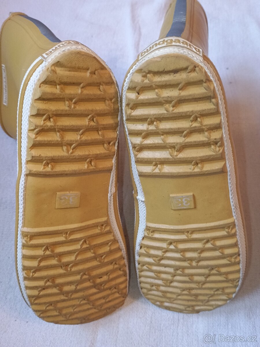 Bundgaard zateplené holinky vel. 33 (34; 22,2 cm) - 2