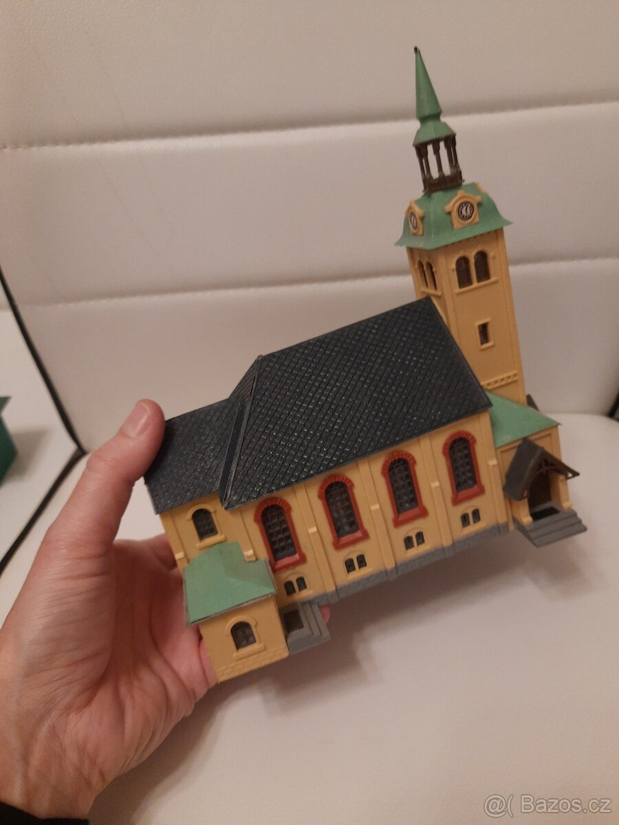 Model městský velký kostel "Börnichen", velká věž - 2