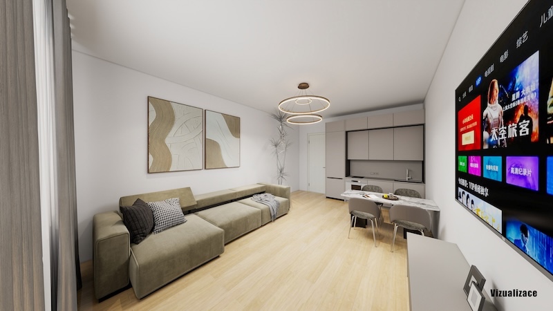 Prodej bytu Praha 4 Braník 2+kk Roškotova - 2