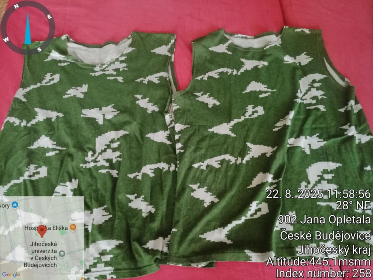 Ruská trička bříza + šátek bříza - 2