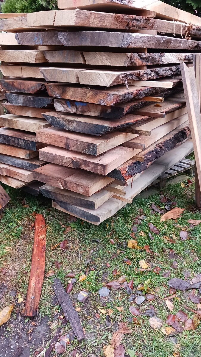 Dubové řezivo, fošny - 2