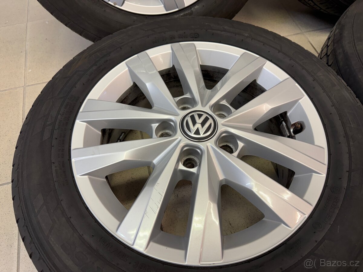 Originál Alu kola VW 5x120 R16 zátěžové - 2