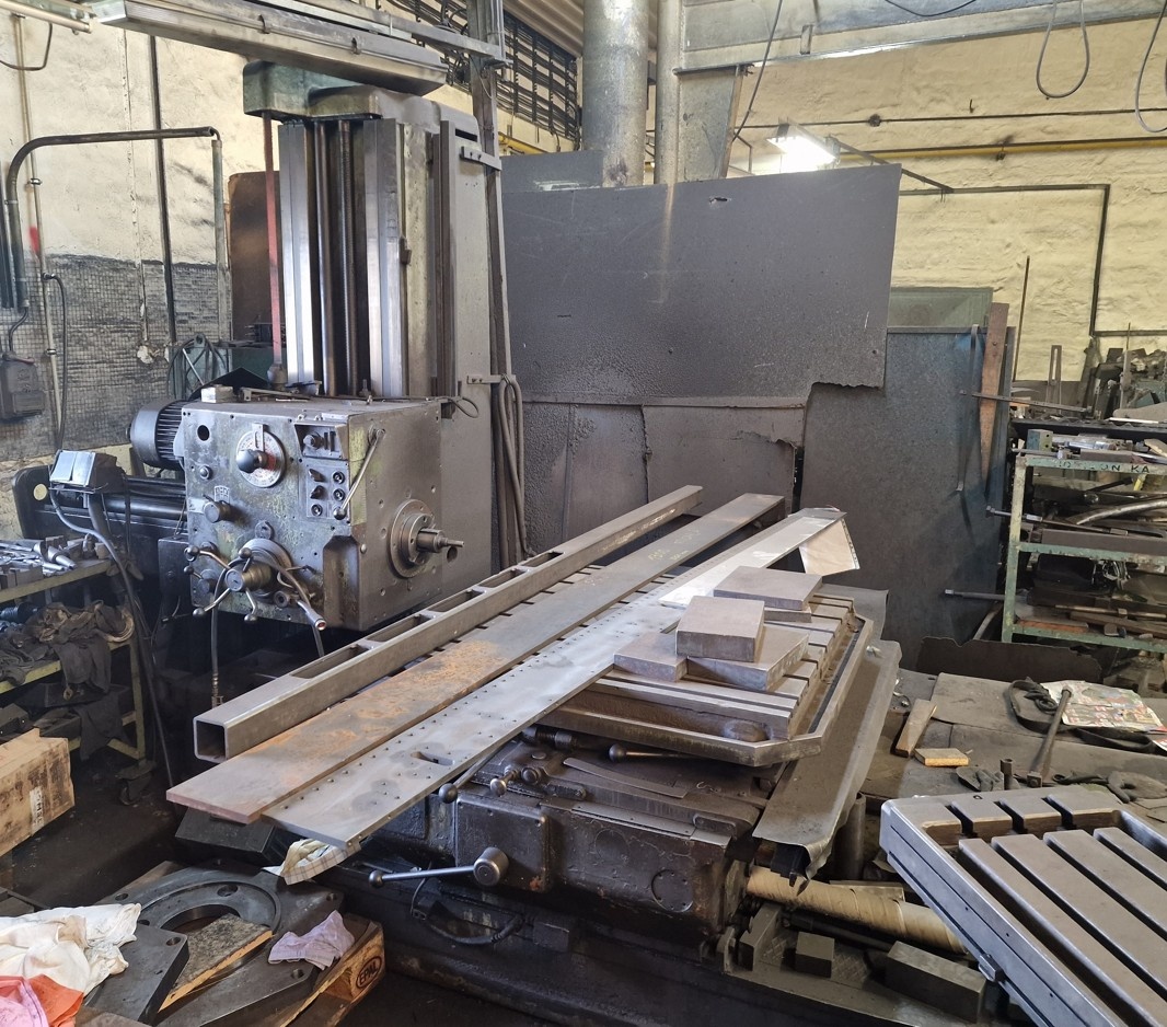 Vodorovná vyvrtávačka WH 80 - 2