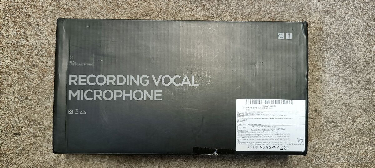 Bezdrátové mikrofony - sada S58 - 2