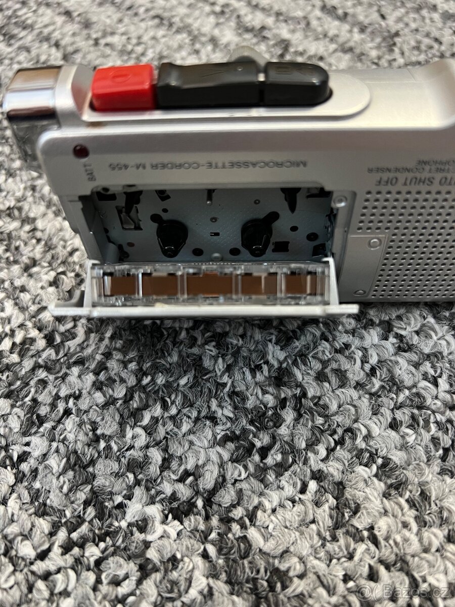 Retro kazetový diktafón M-455, do ruky - 2