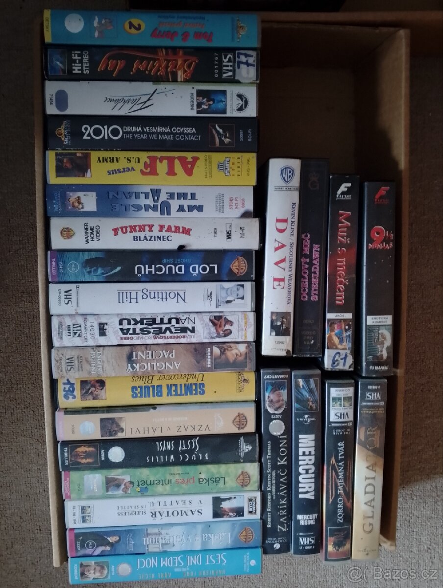 Vhs, Video kazety - 2