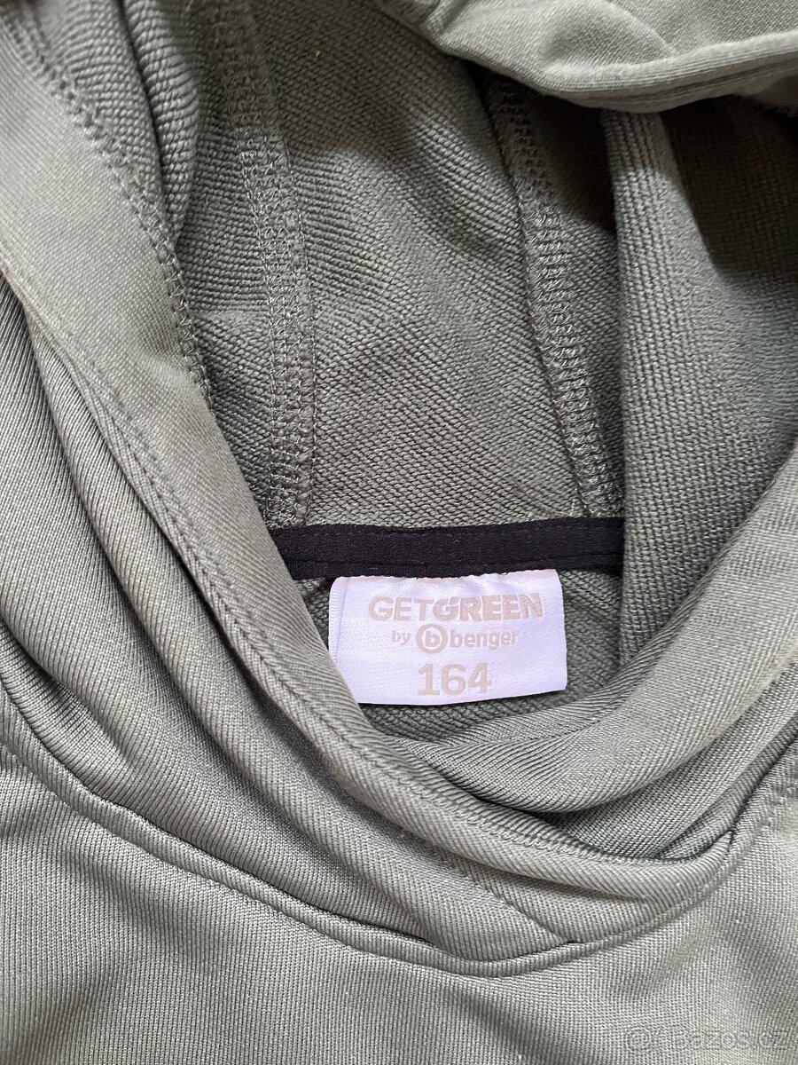 Mikina s kapucí, velikost 164 - 2