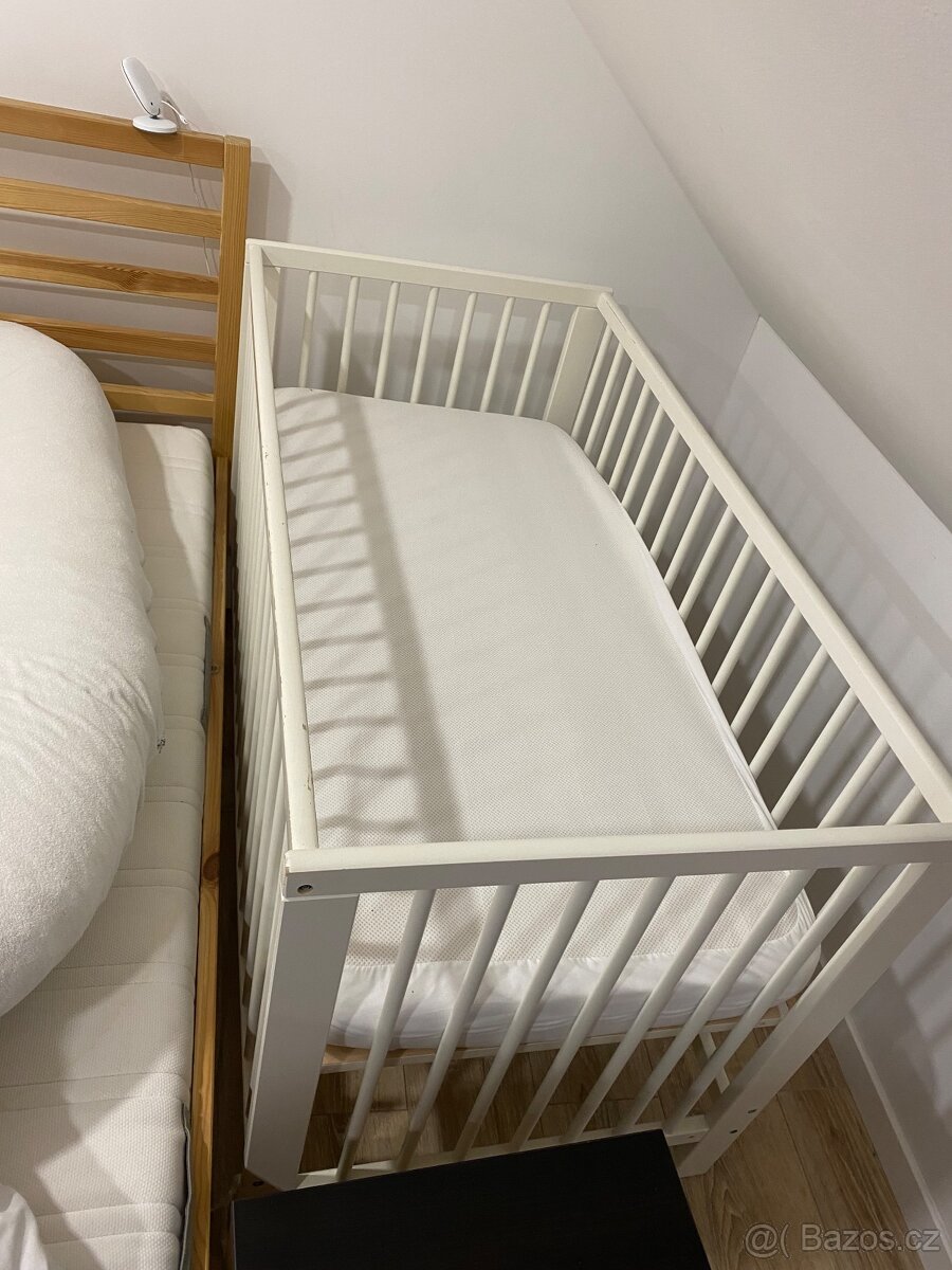 GULLIVER Dětská postýlka, bílá, 60x120 cm - 2