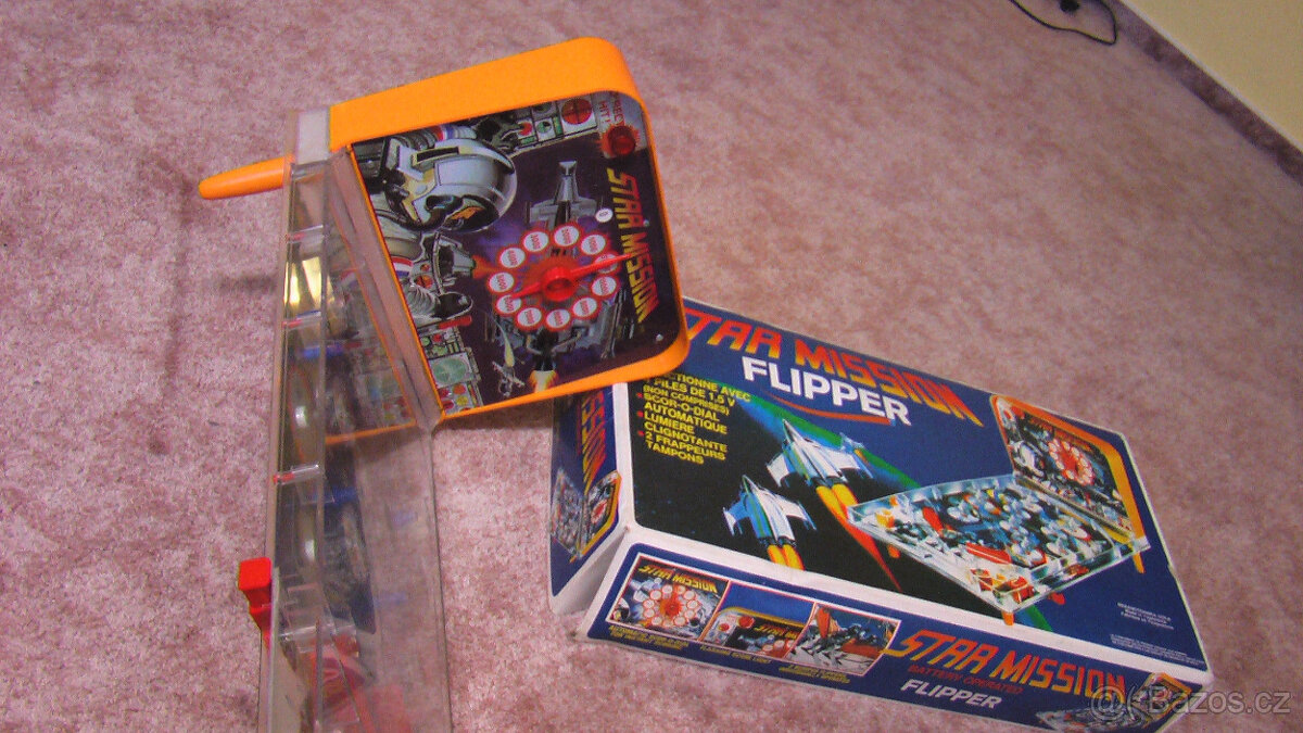 RETRO HRA FLIPPER STAR MISSION - 2