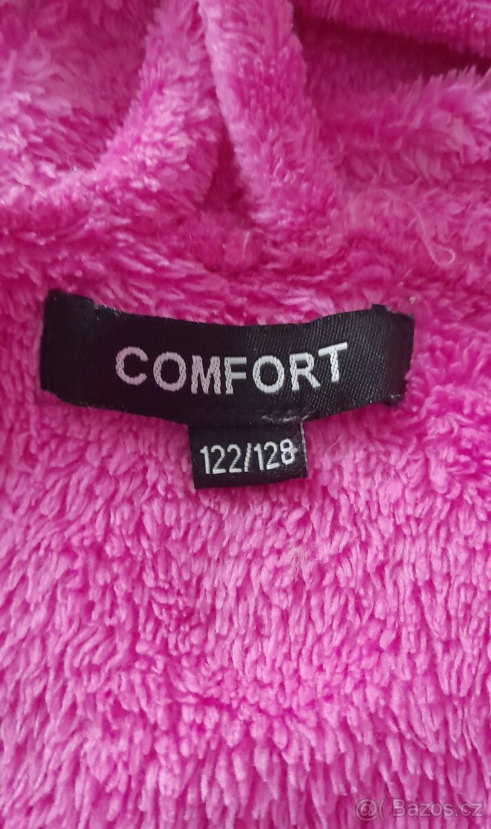 Dívčí župan teploučký vel 122/128 - 2