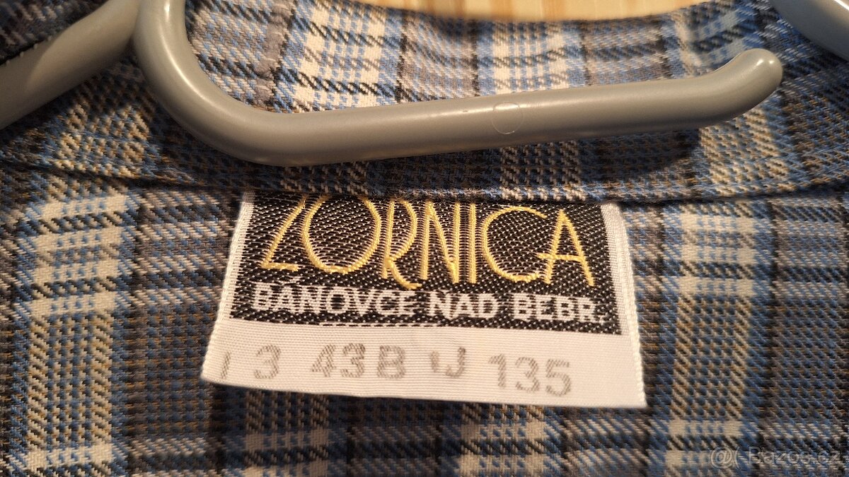 Flanelová košile - velikost v textu - 2