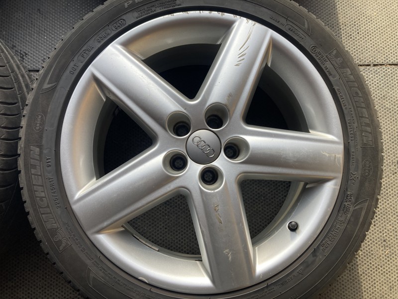 Alu kola AUDI A4 17" 5x112 letní MICHELIN 225/45R17 - 2