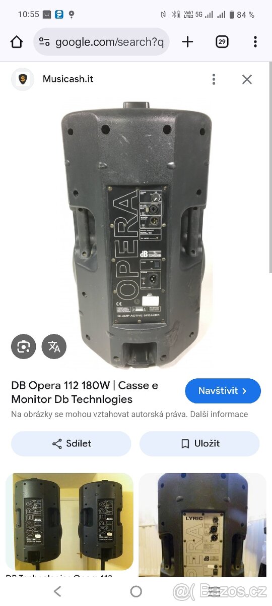 Aktivní repro DB Technologies opera 212 - 2