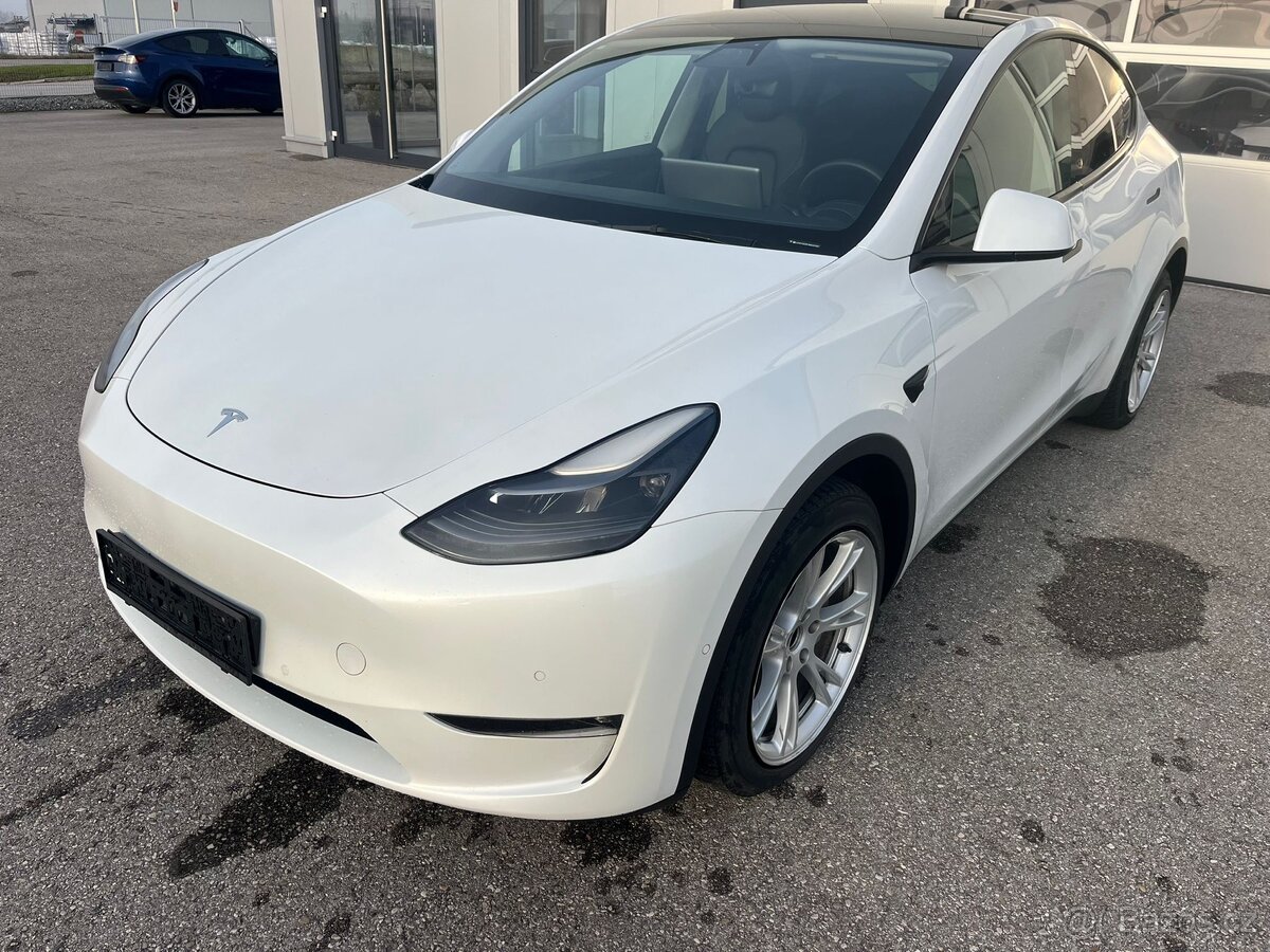 Tesla Y LR AWD, 2021, 147 Tkm, tažné, SoH89%, DPH - 2