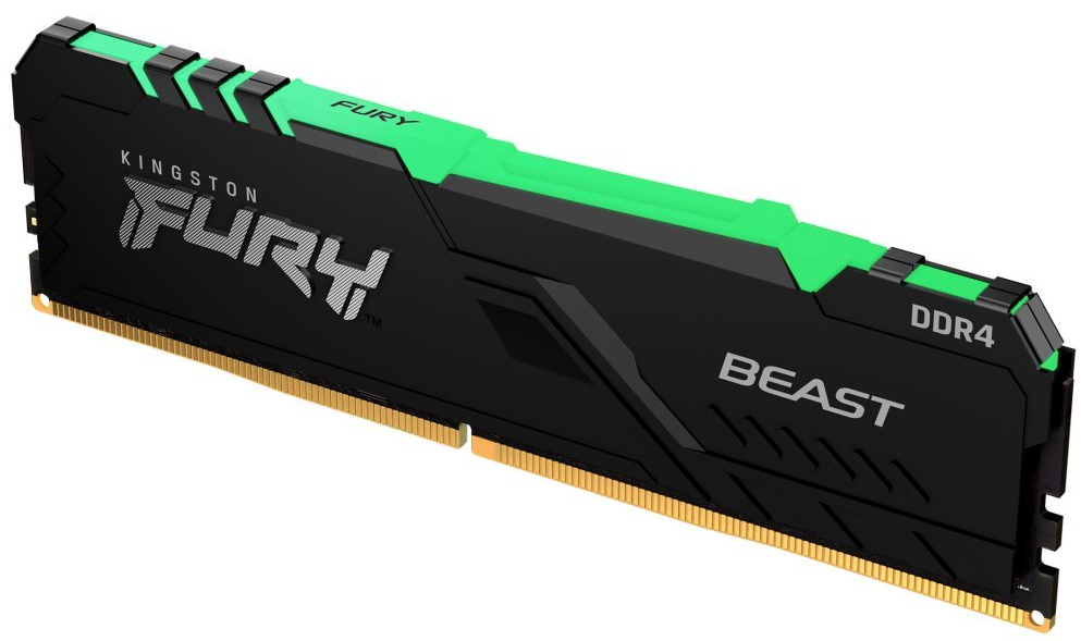 Paměť RAM DDR4 8GB (1x8GB) 2666mhz CL16 HyperX Fury RGB - 2
