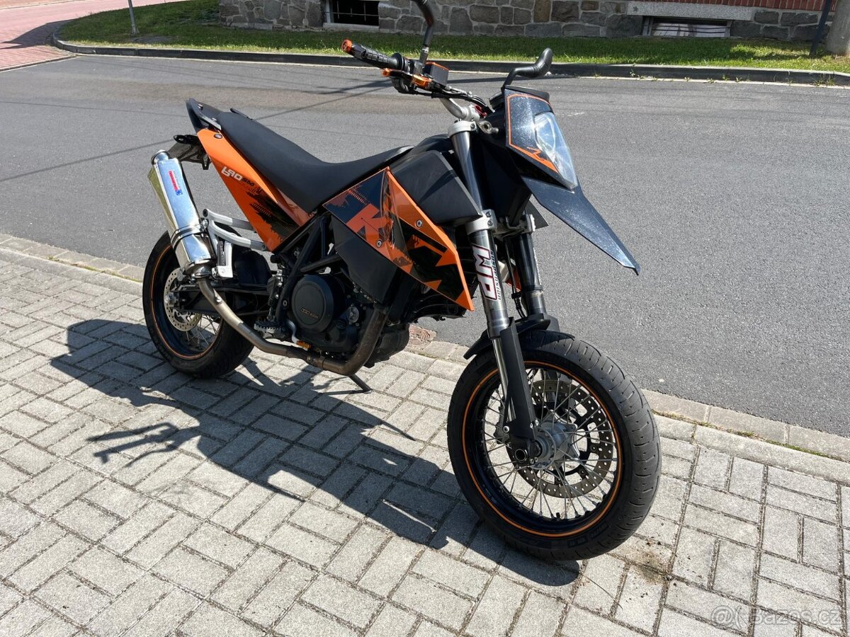 KTM 690 SM 46 kW | r.v. 2007 | 21 500 km | STK do 6/2029 - 2