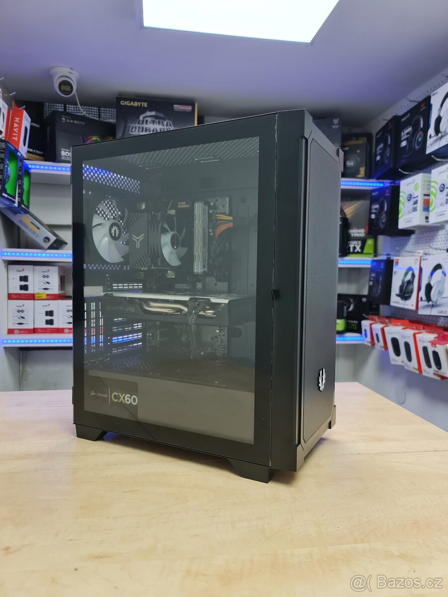 Herní PC – INTEL I5-7500|32GB|480GB M.2 SSD|RX 580XFX|WIN11 - 2