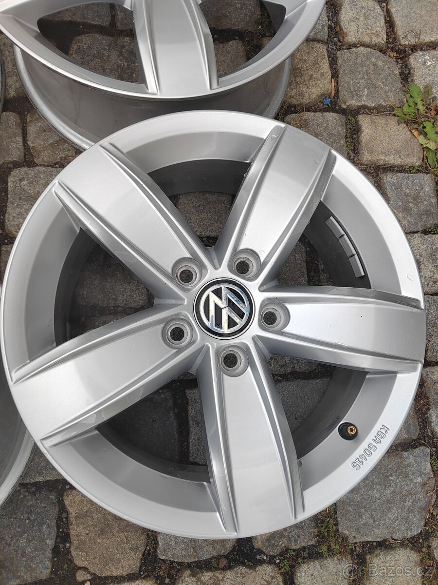 Prodám zánovní orig alu 16 Vw Golf 7,8 5x112 ET 43 - 2