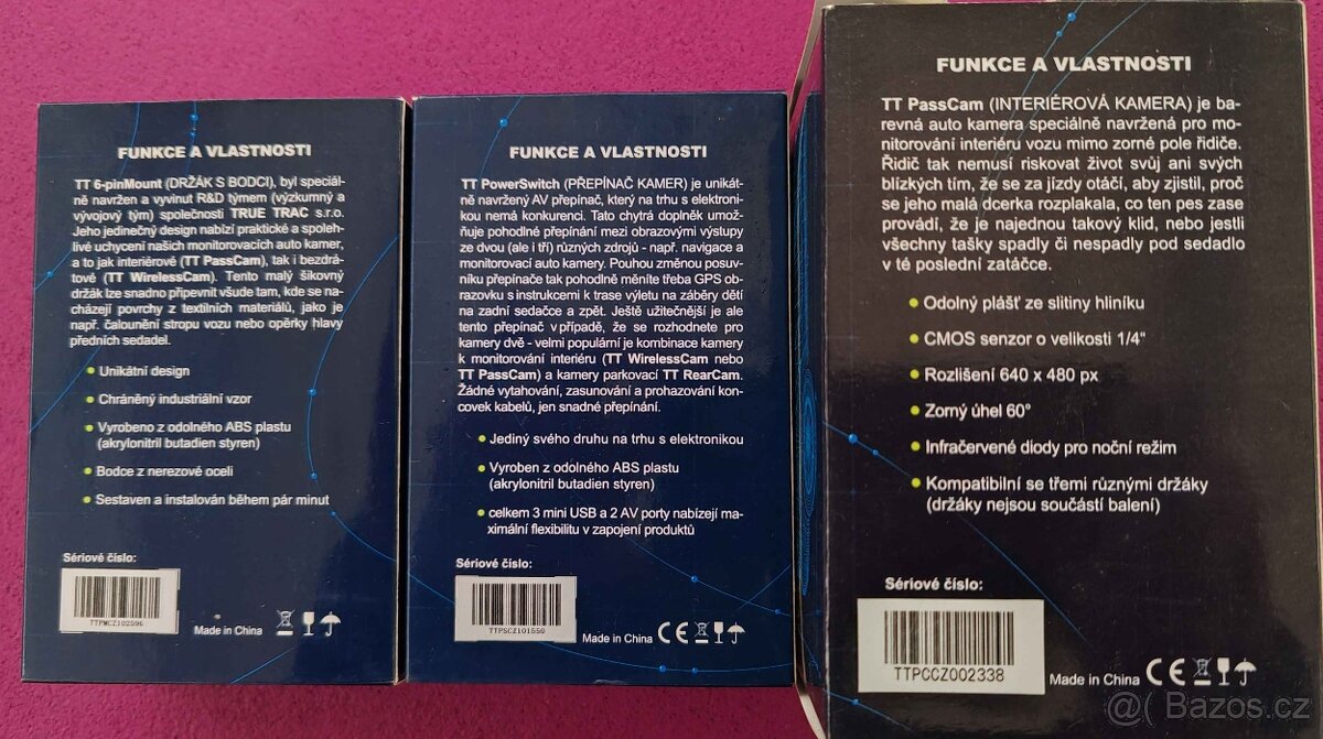 Kemera do auta TT PassCam - 2