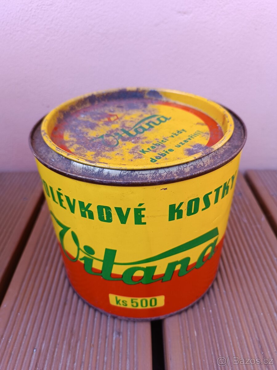 Retro plechové krabičky. - 2