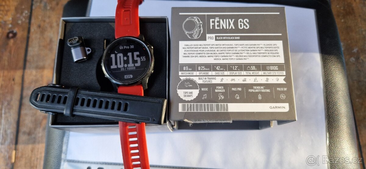 Garmin Fenix 6s pro black - 2