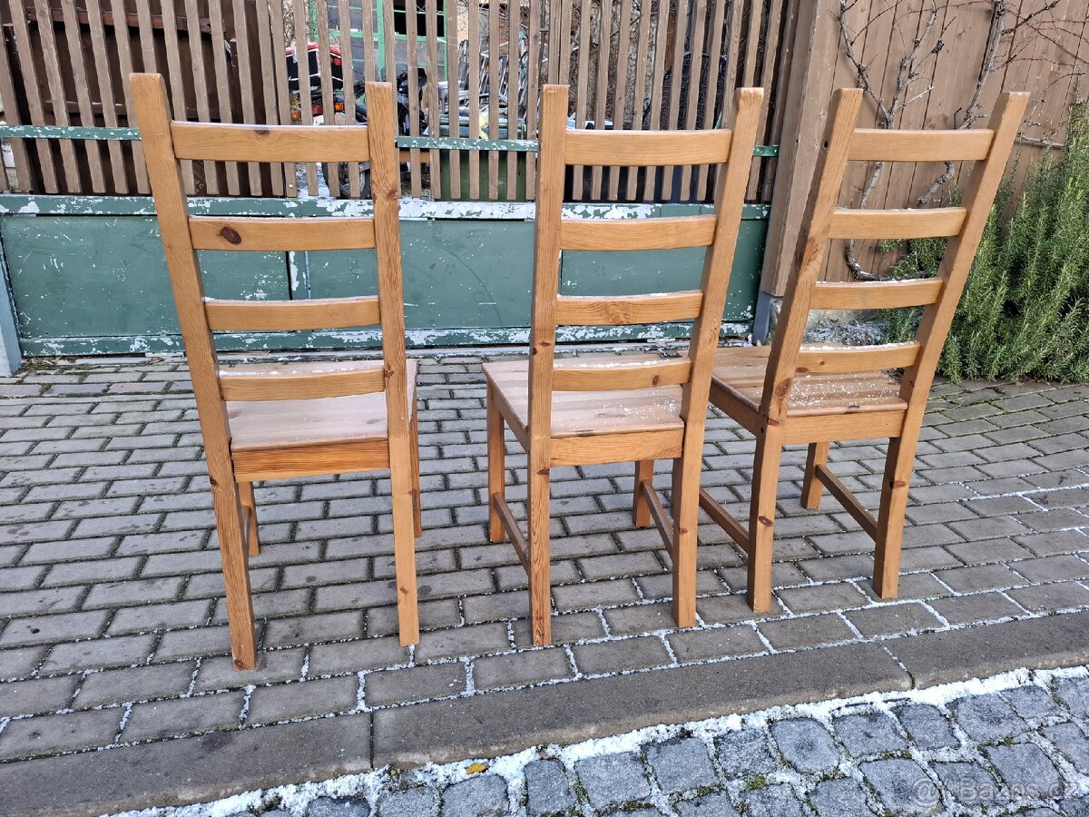 3x židle ikea - 2