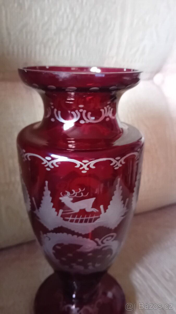 EGERMANN RUBÍNOVÁ VÁZA - 2