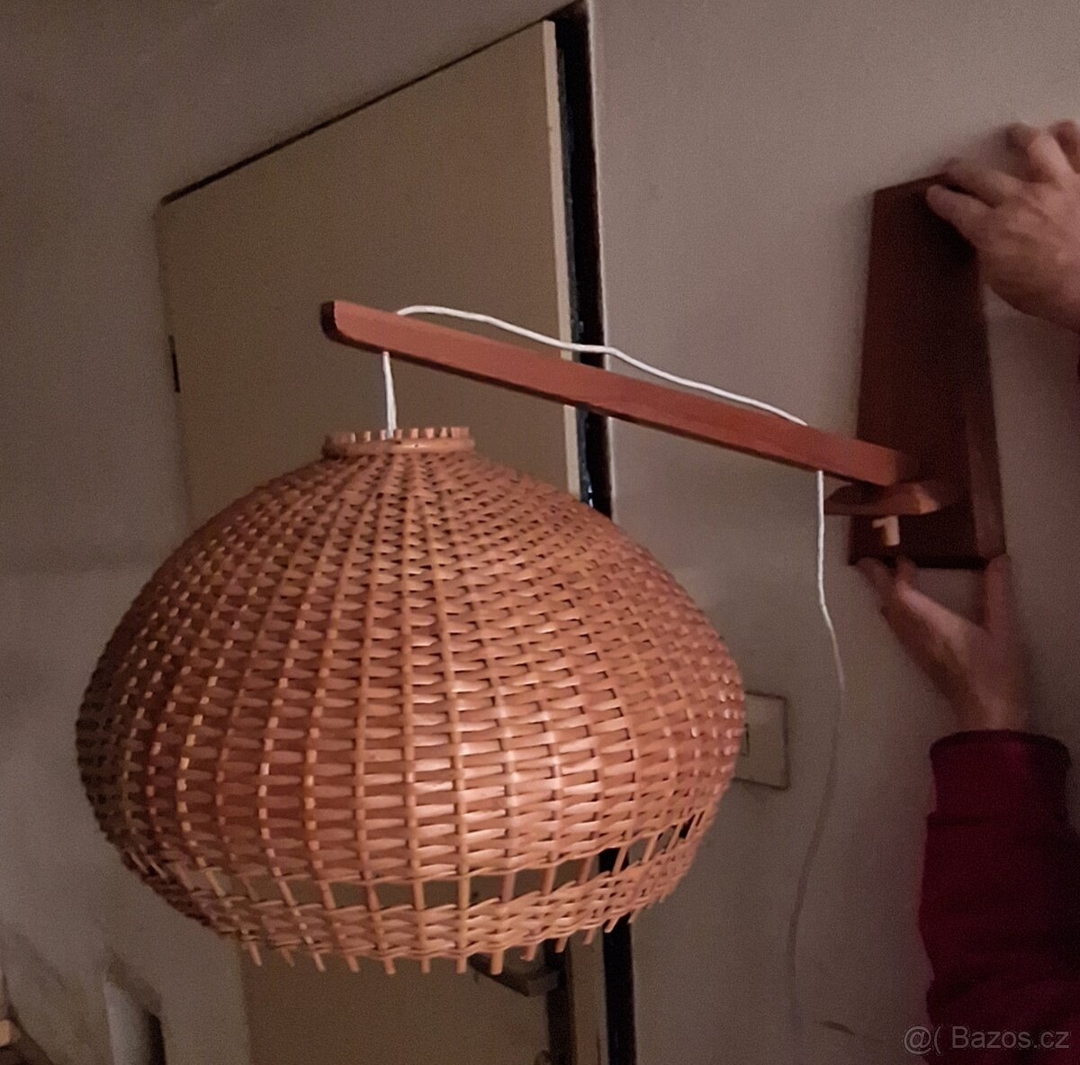 PRODÁM- nástěnná lampa RETRO - 2