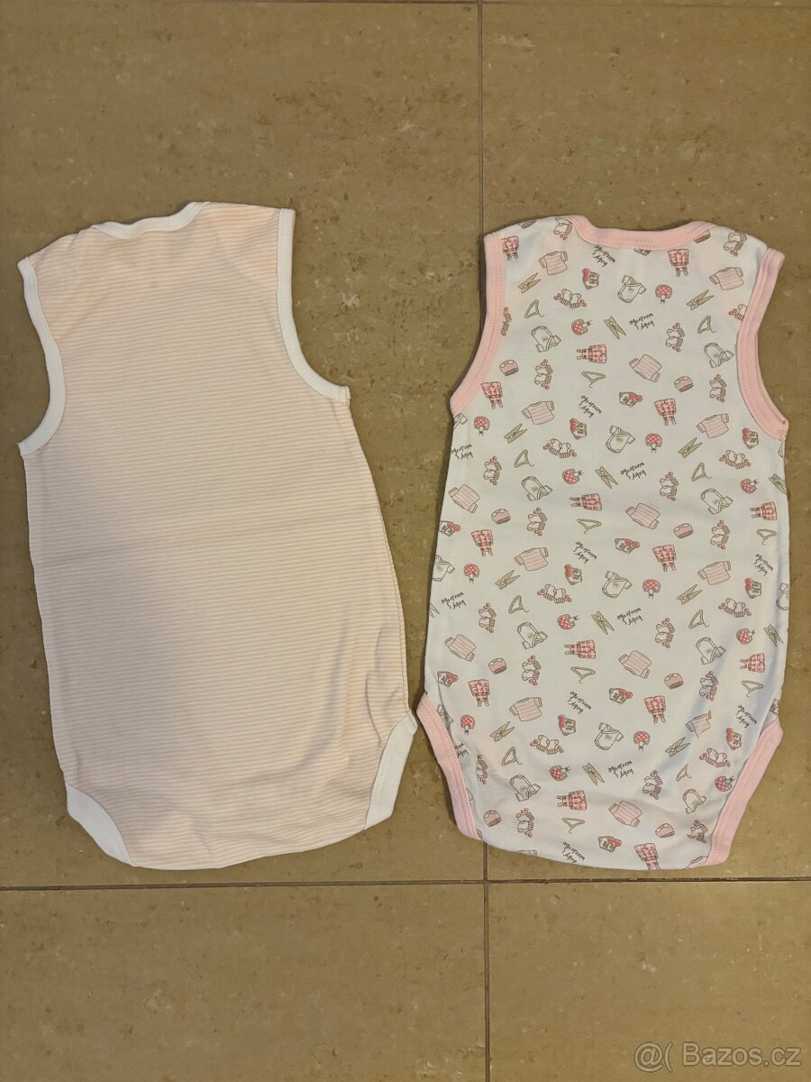 Body bez rukávů holčička vel. 98 - 2