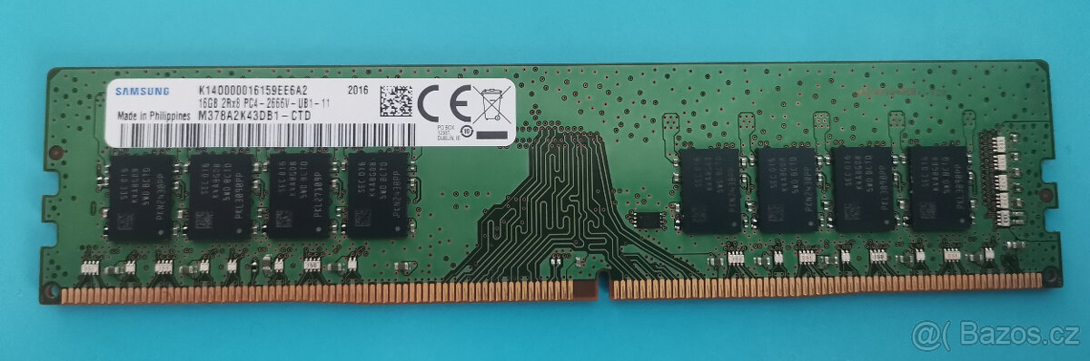 16 GB DDR4 Samsung - 2