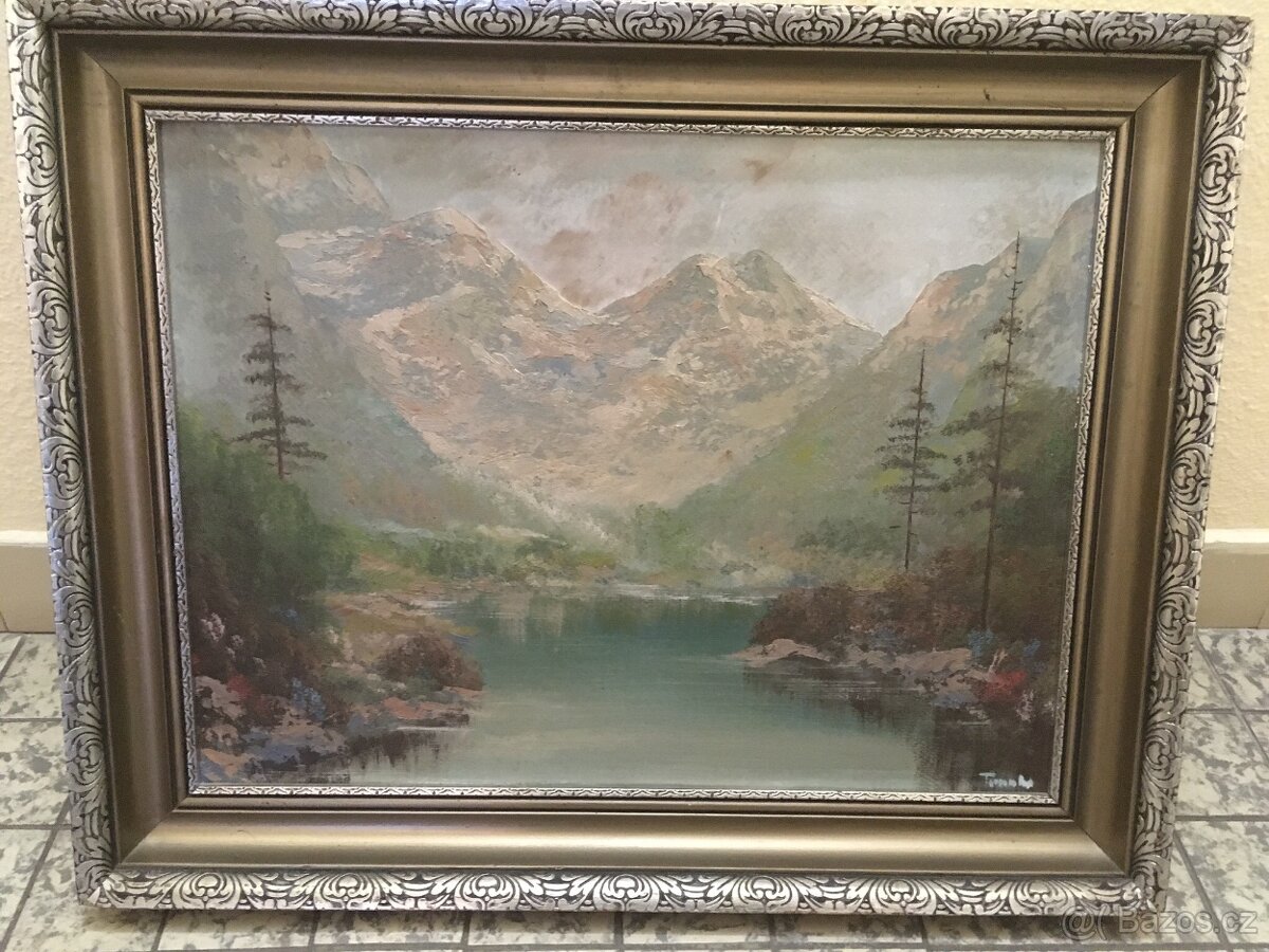 Obraz Z hor malíř Trunke Josef - 2