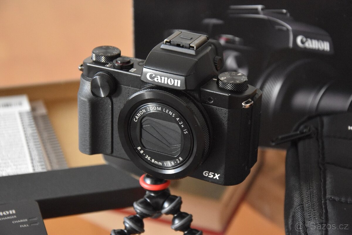 Canon G5X + příslušenství - 2