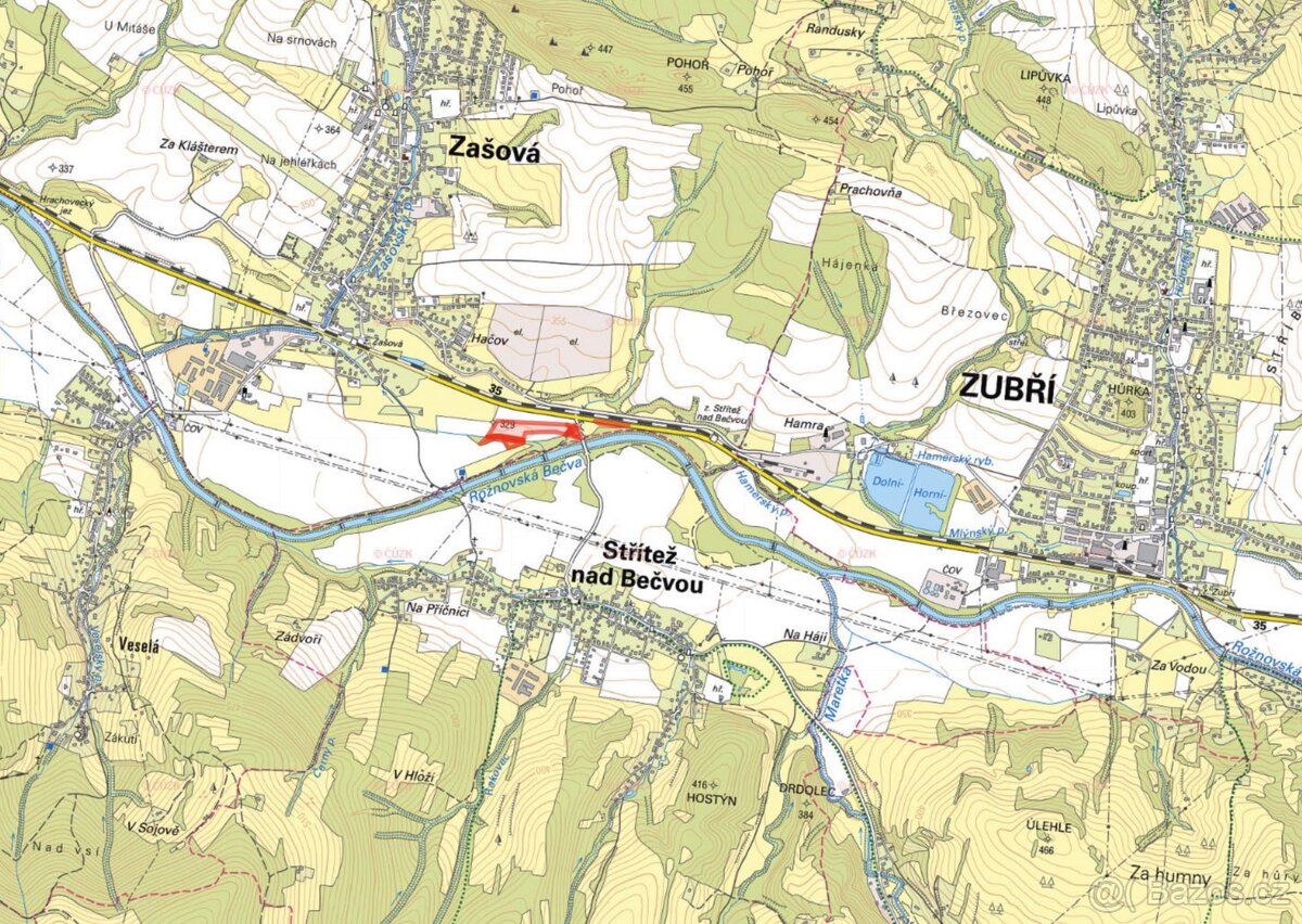 Zemědělská půda, prodej, Zašová, Vsetín - 2