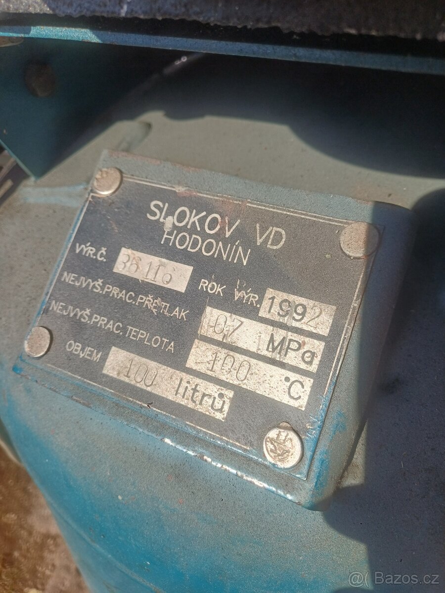 Dílenský kompresor Orlík 100l 0,6kW - 2