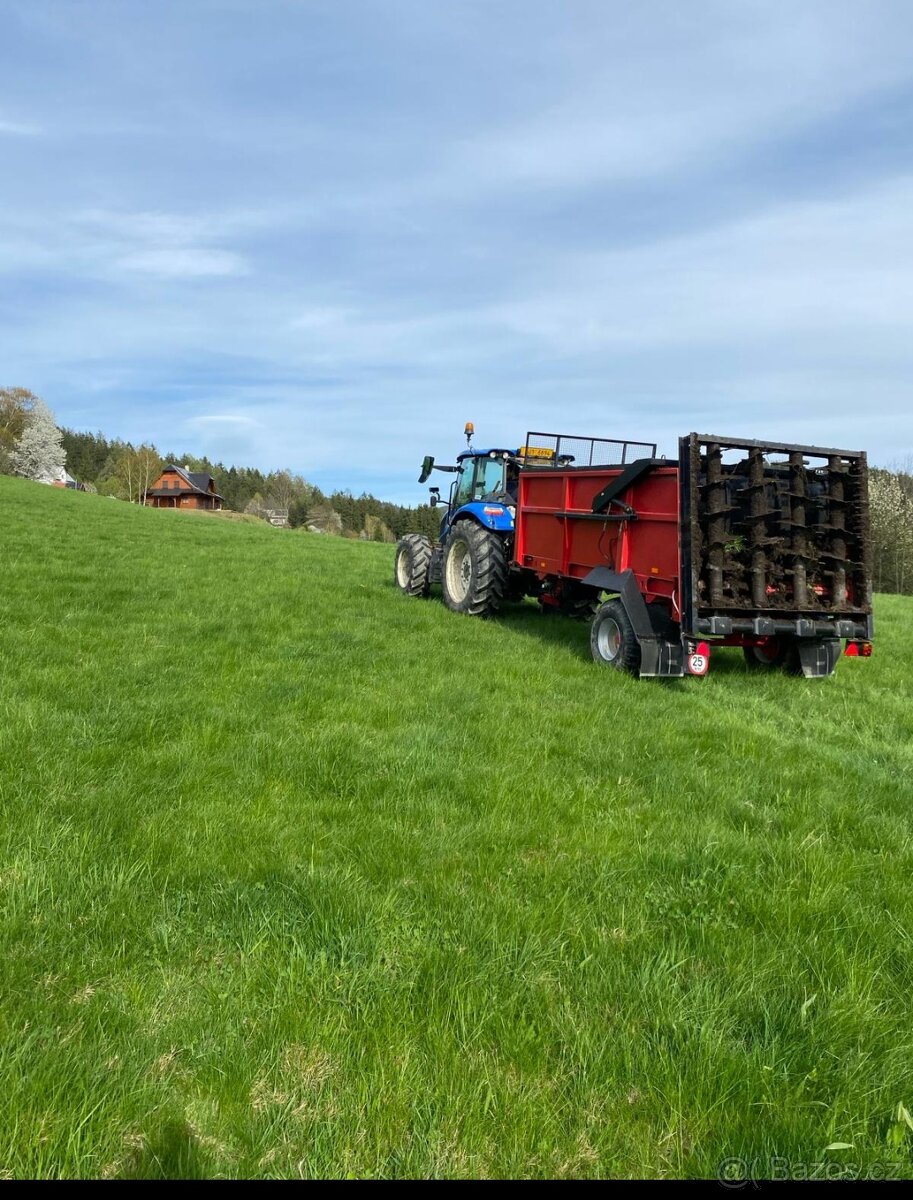 Rozmetadlo hnoje PTU5 - 2