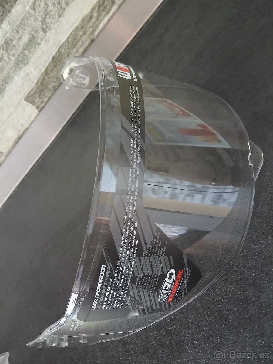 Plexi k přilbě-helmě - 2