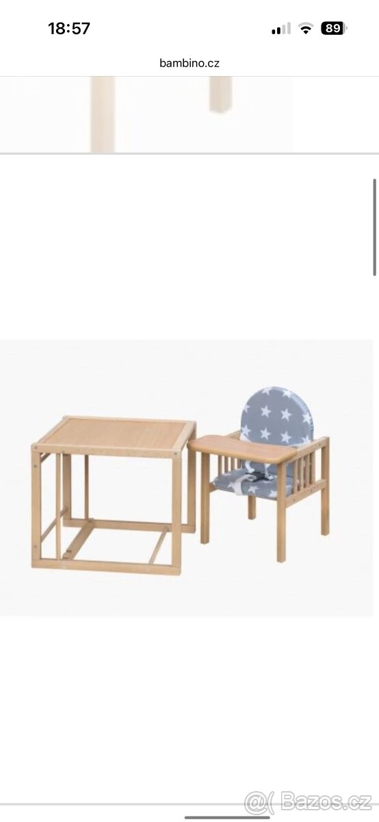 Dětská židlička Cosing Židlička buková Viktori - 2