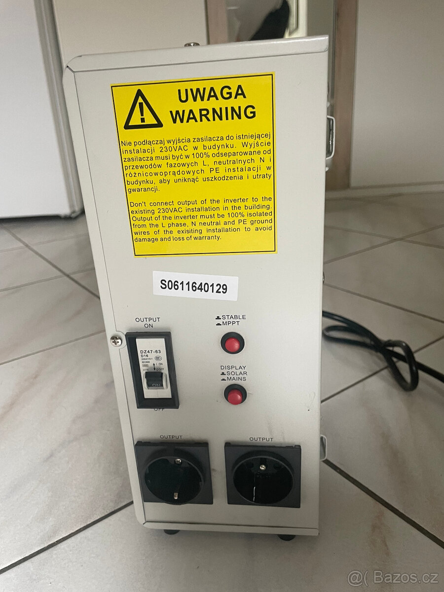 Střídač MPPT VOLT GREEN BOOST PRO 4000 SINUS 4kW - 2