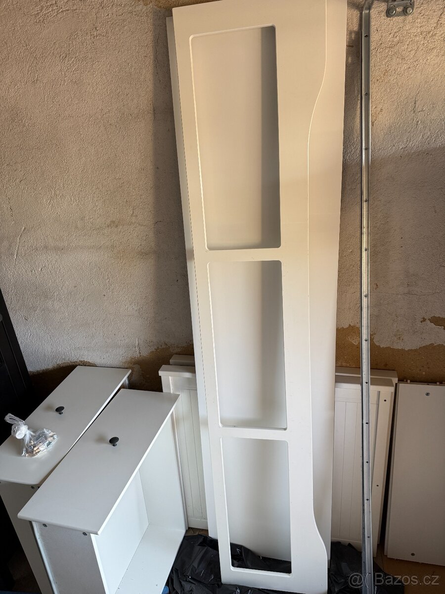 Rozkládací postel IKEA Hemnes + 2 matrace - 2