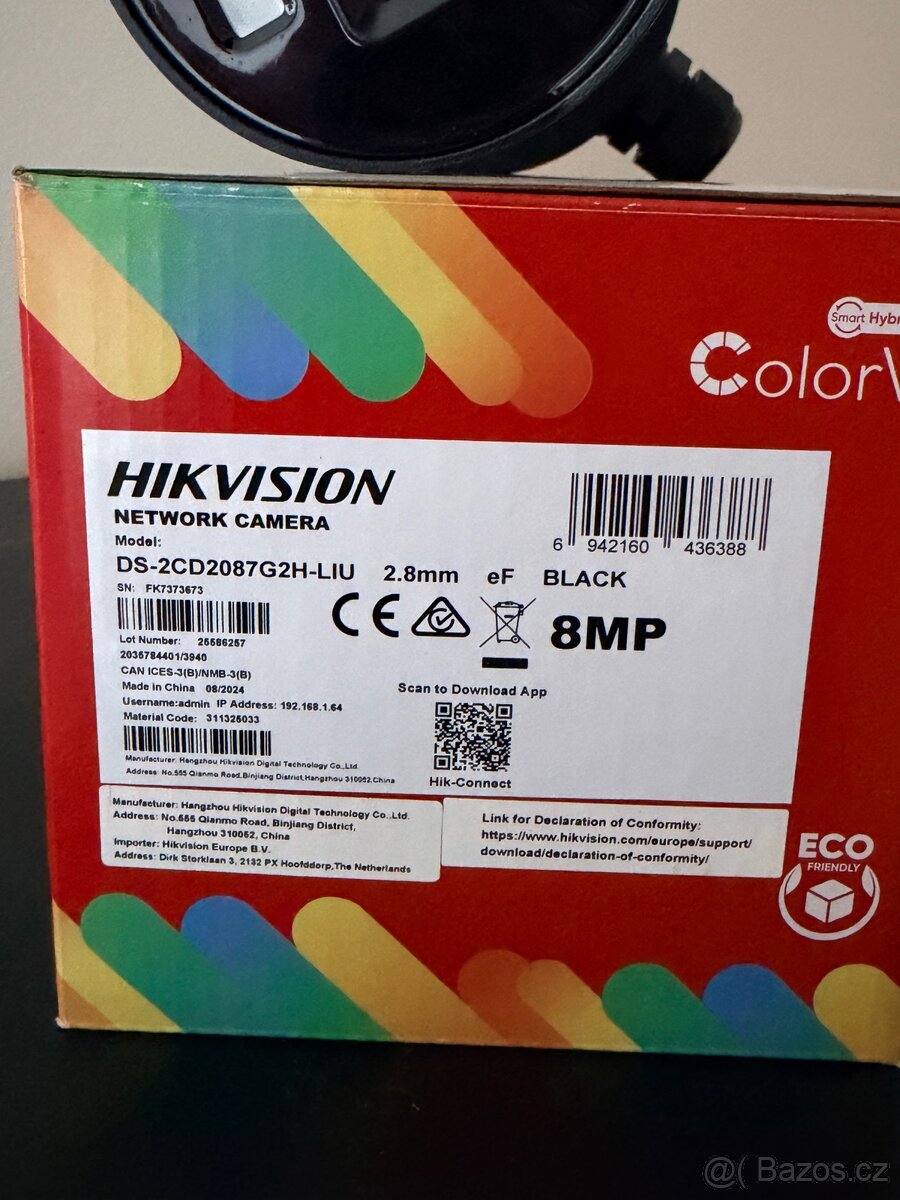 Hikvision DS-2CD2087G2H-LIU(eF) 2,8mm - 2