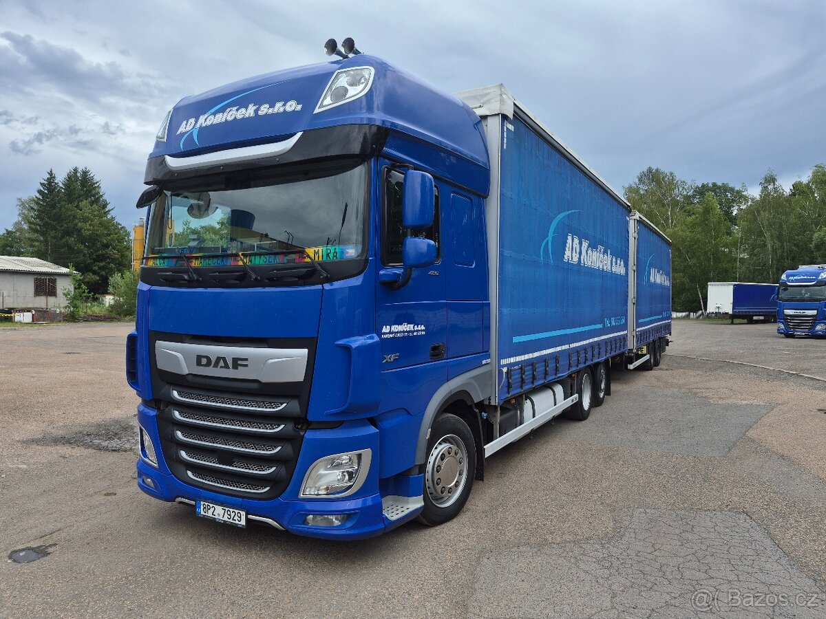 Daf xf106 velkoobjemová souprava - 2