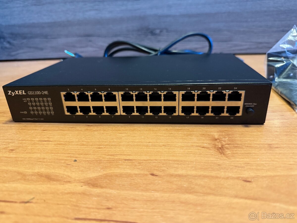 Switch Zyxel GS1100-24E, 1U, 24x 100/1000Mbit - 2