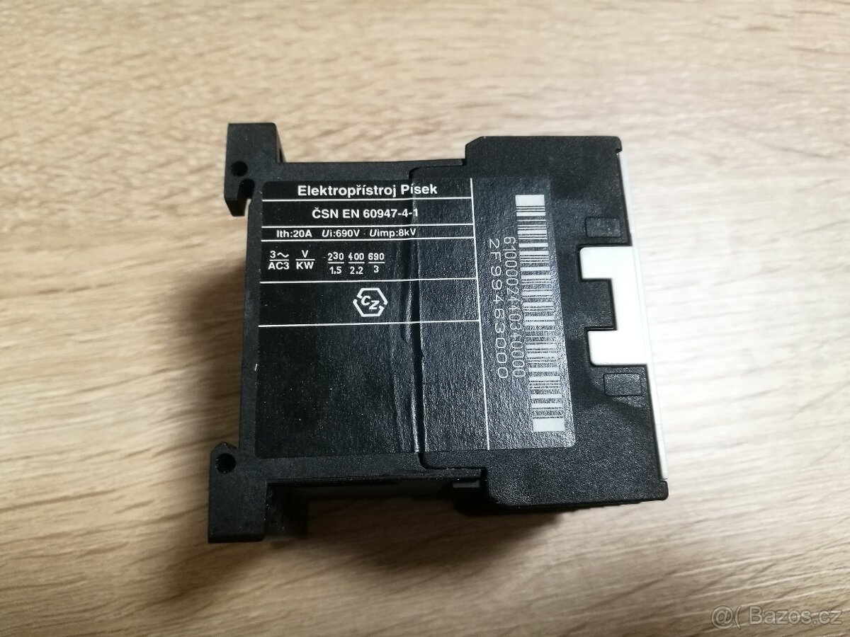 1ks Mini stykač EP1PK0610BD 2,2kW /24V DC - 2
