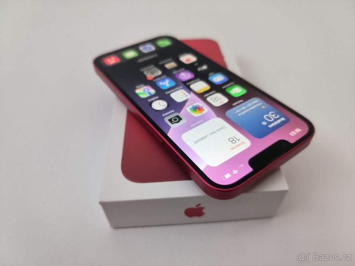 apple iphone 13 128gb Red / Batéria 91% - 2